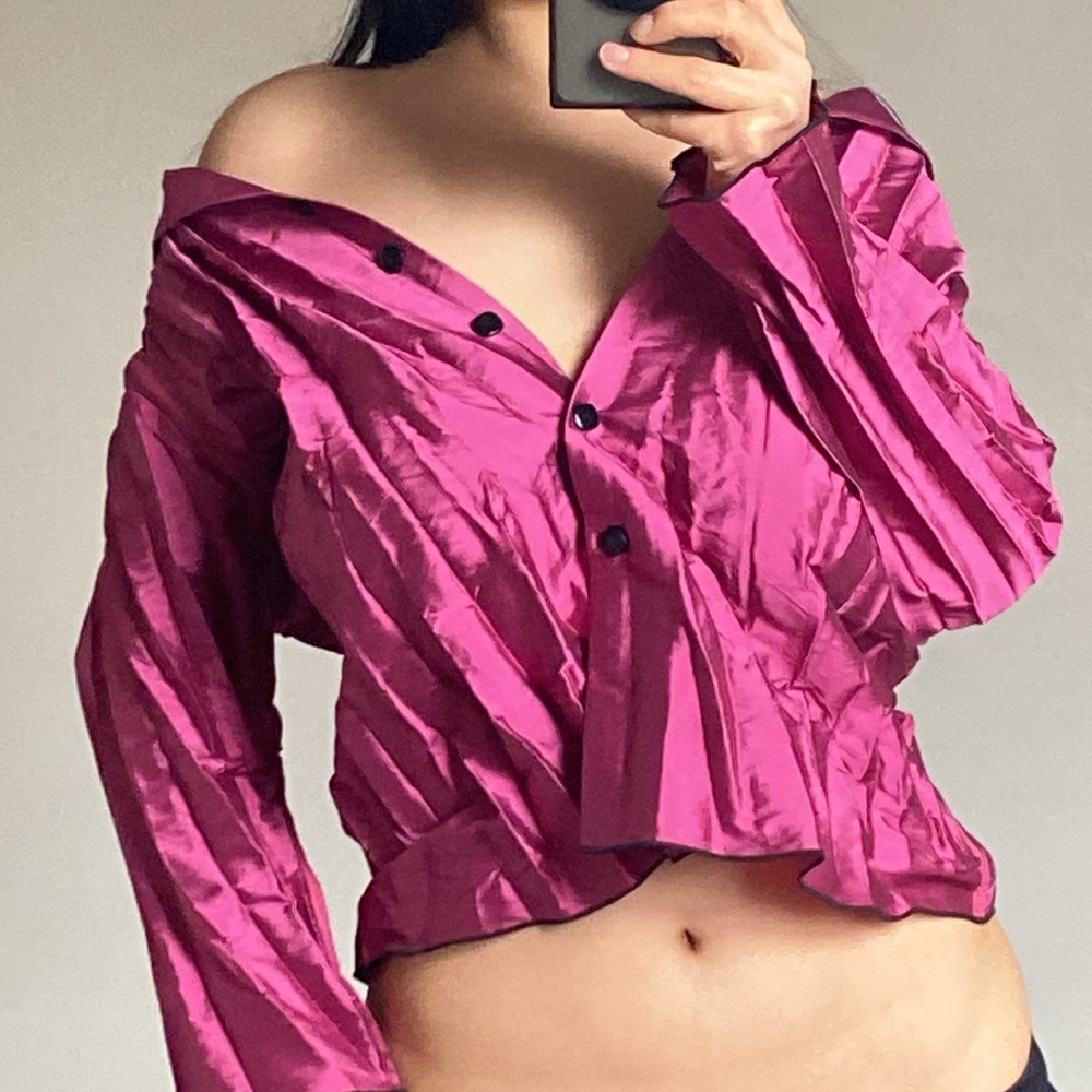 Beluva pleated jacket